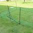 Mobile fence, dog fence net with integrated gate, length 24 m, height 112 cm