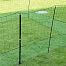 Mobile fence, dog fence net with integrated gate, length 24 m, height 112 cm