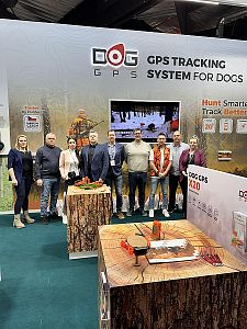 Dogtrace presentation at the world exhibition IWA Outdoor Classics