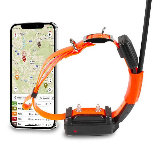 Kratší obojok pre ďalšieho psa - DOG GPS X30T Short